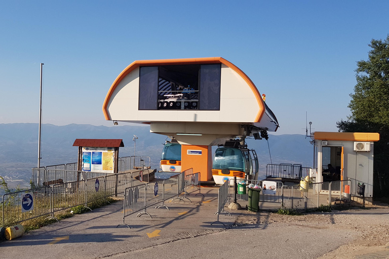 Milleniumkorset, Sankt Pantelemon och Matka Canyon från Skopje