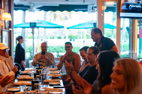 Miami Beach: Tour guiado de bicicleta com degustação gastronómica (Adultos)