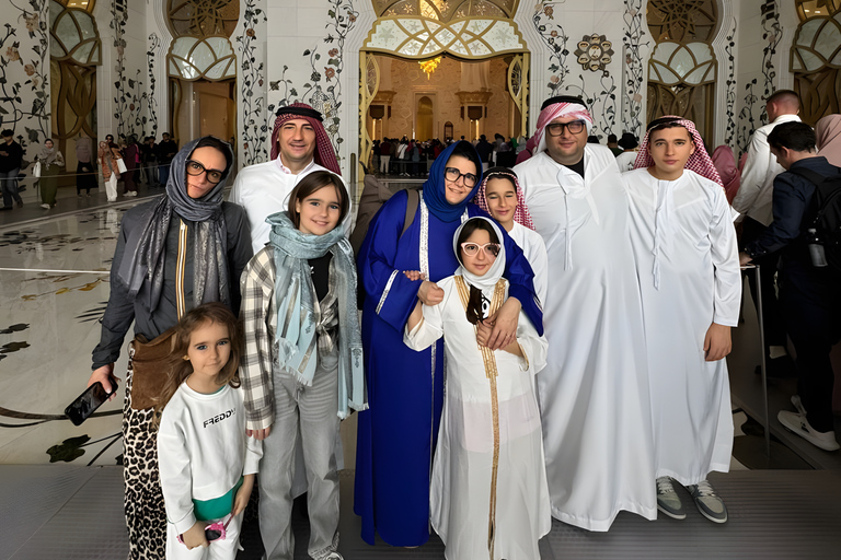 Abu Dhabi Tour Full Day - Grand Mosuqe, Louvre Museum & More Abu Dhabi Full Day Tour - Grand Mosuqe & More - German Guide