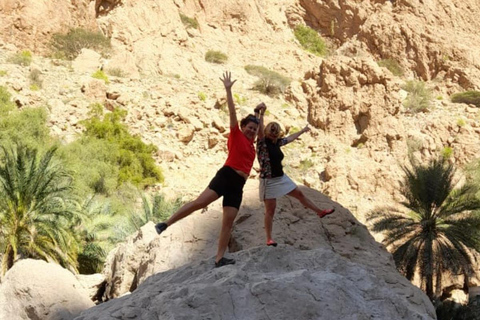 Shared Wadi Shab Trek, Swim, Cave, Beach & Sinkhole Tour