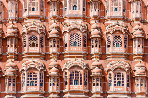 Excursion d'une journée à Jaipur depuis Delhi par voie rapideVoiture privée avec chauffeur et visite guidée uniquement