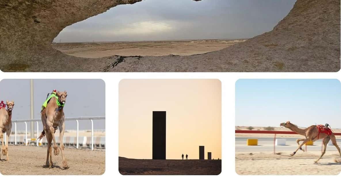 West Of Qatar, Mushroom Rocks, Camel Racing Track, Richard S | GetYourGuide