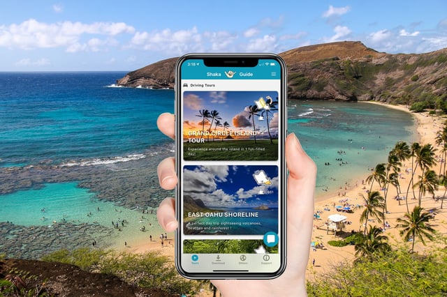 Pacchetto Oahu: 6 tour audio a piedi e di guida in applicazione