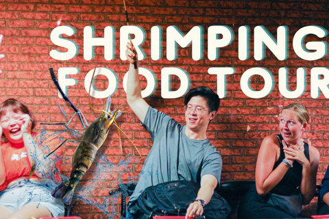 Tour gastronómico de gambas de Taipei: Camarones, cerveza, jazz y comida incluidos