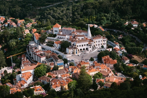 Vanuit Lissabon: Quinta da Regaleira, Sintra en CascaisRondleiding in het Spaans