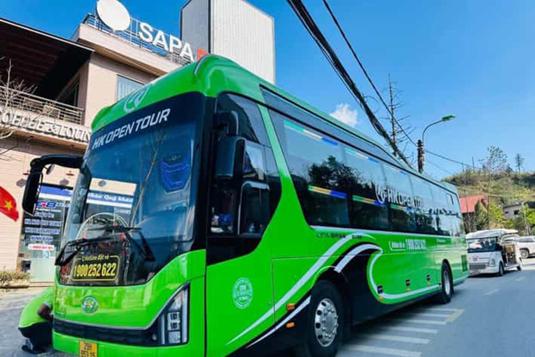 Hanoi: Transfer from/to Sapa by Private Cabin on Sleeper Bus Sleeping Bus from Sapa to Hanoi