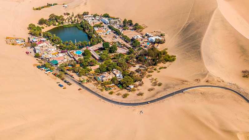 From Lima: Nazca Lines Flight, Paracas, and Huacachina