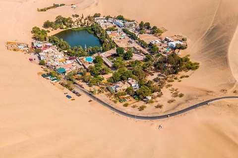 From Lima: Nazca Lines Flight, Paracas, and Huacachina Tour with Hotel Transfers in Miraflores in Lima