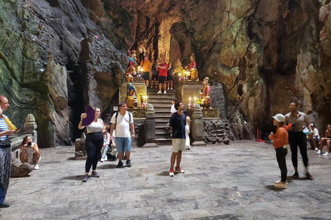 Marble Moutains, Monkey Islands and Am Phu Cave Luxury Tour Morning Tour with Lunch