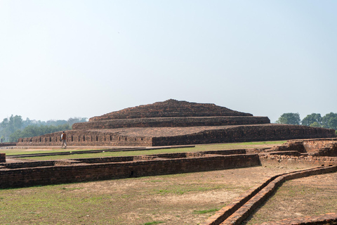 From Delhi: 14-Day Round-trip Buddhist Trail w/ Nepal Entry Private Tour with A/C transport and Dedicated Driver.