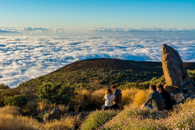 Teide bei Nacht: Sonnenuntergang und SternenbeobachtungTour auf DE: Abholung von Puerto de la Cruz, ohne Abendessen
