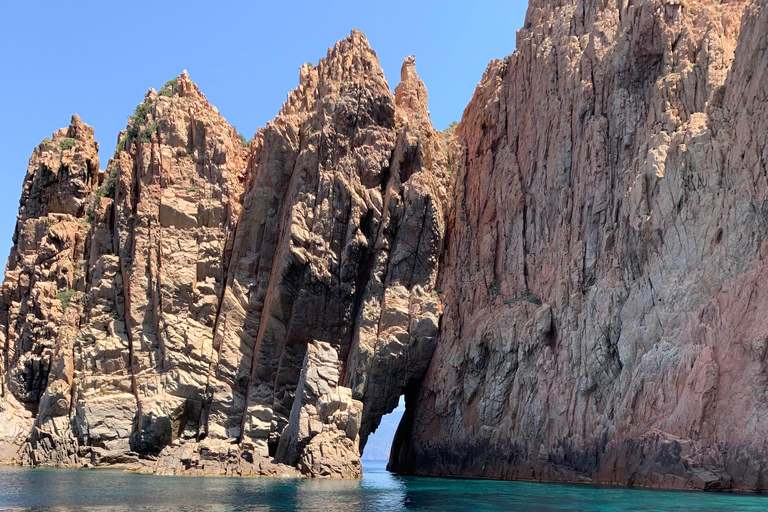 Calvi 12-Seater Guided Boat Visit: Scandola + Girolata + Piana Calvi 12-seater guided boat visit: Scandola + Girolata + Piana