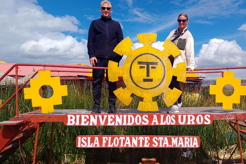 Cusco: Sleeper bus to Puno + Speedboat tour to Uros and Taquile Uros and Taquile Tour without Return to Cusco