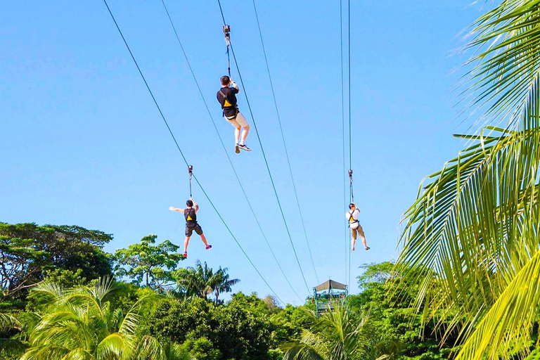 Privé: Puerto Plata Zip-Line Thrill ExperiencePrivé: spannende zip-line-ervaring in Puerto Plata