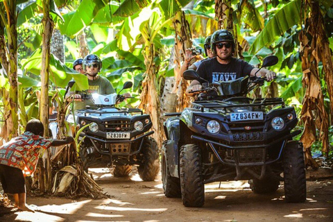 Zanzibar: private Quad Bike, Spice Farm, and Stone Town Tour Zanzibar: Quad Bike, Spice Farm and, stone Town & transfer
