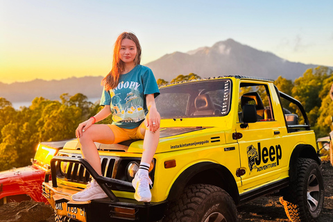 Excursion en jeep à Sukawana au lever du soleil et à la lave noire