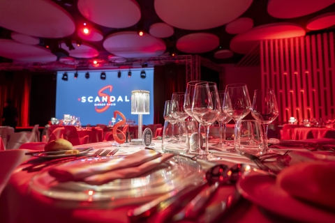 Tenerife: Scandal Dinner Show Entry Ticket & 5-Course Meal Platinum Zone Seating
