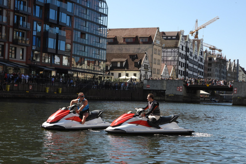 Gdańsk: Jet Ski Rental with Motława River and Gulf Access