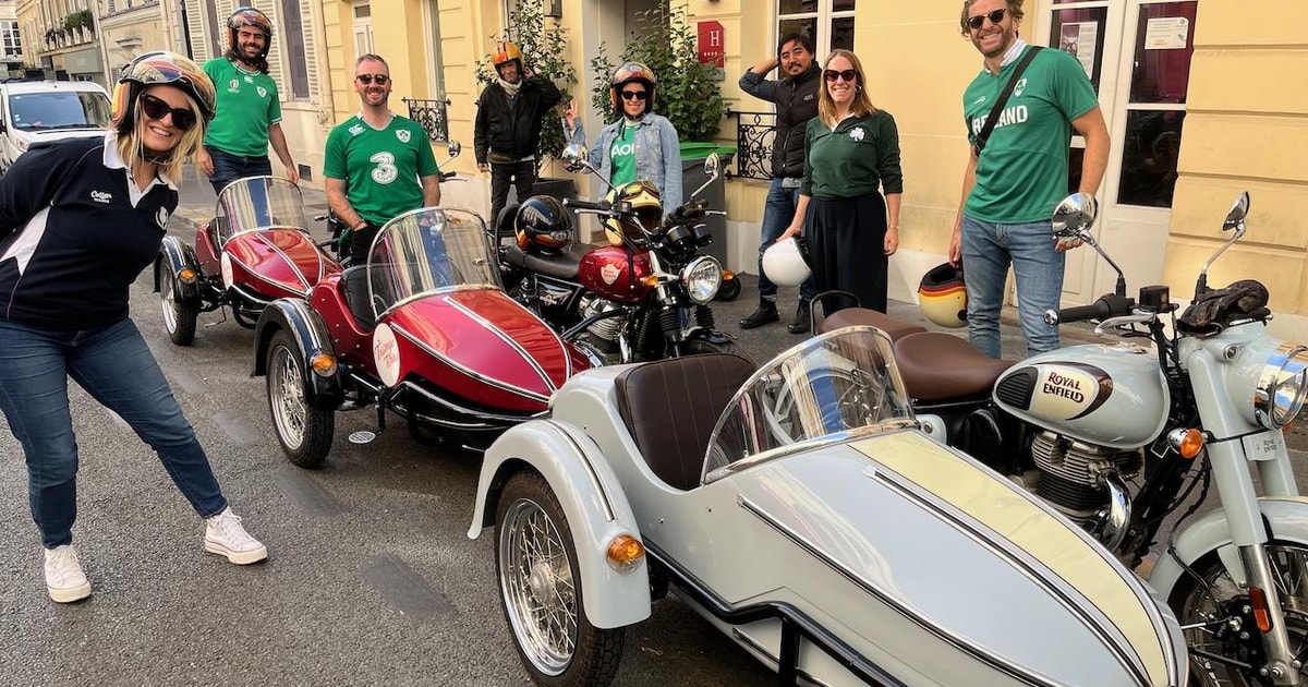 Paris Private Montmartre Classic Sidecar Tour GetYourGuide