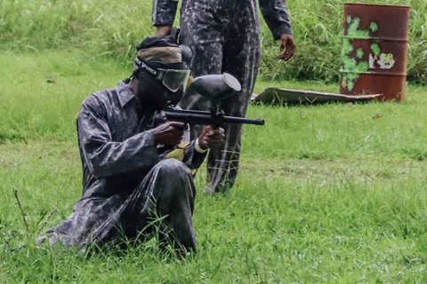 Ubud: Ayung River Rafting and Paintball Adventure with Lunch Ubud Rafting and Paintball with Lunch - No Transfers