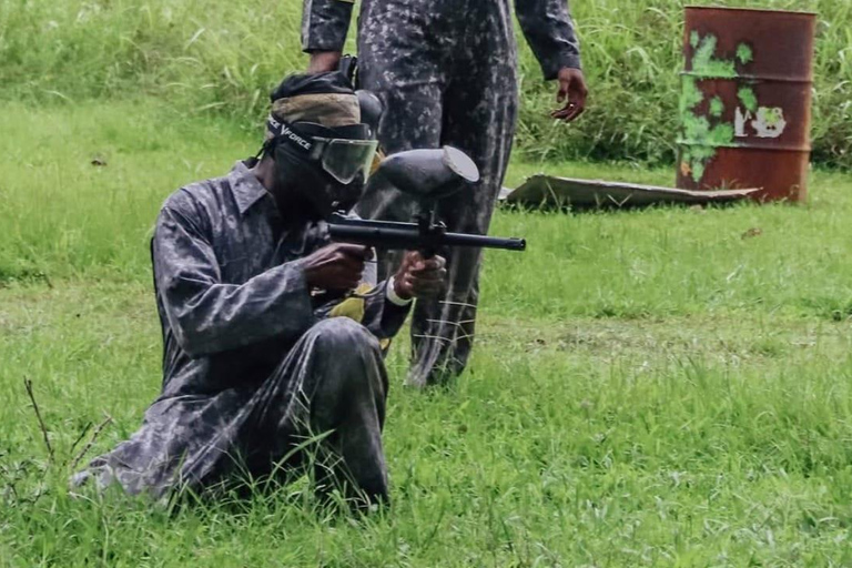 Ubud: Ayung River Rafting and Paintball Adventure with Lunch Ubud Rafting and Paintball with Lunch - No Transfers