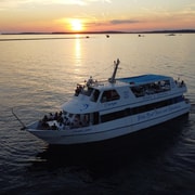 Ab Pula: Brijuni-Delfin- und Sonnenuntergangs-Tour mit Getränken und optionalem Abendessen