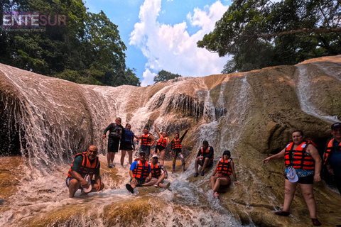 San Cristóbal: Las Nubes Waterfalls Day Trip with Entry Default