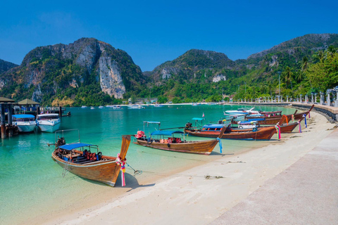 Krabi: Phi Phi Island Tour by Speedboat with Buffet Lunch