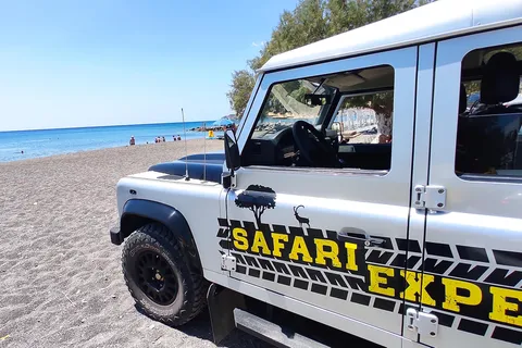 Au départ d'Héraklion : Safari en jeep guidé avec visite de vignobles et déjeuner.