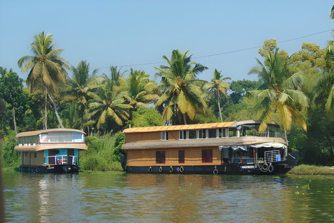 Passeio de um dia de barco em Alleppey saindo de Cochin