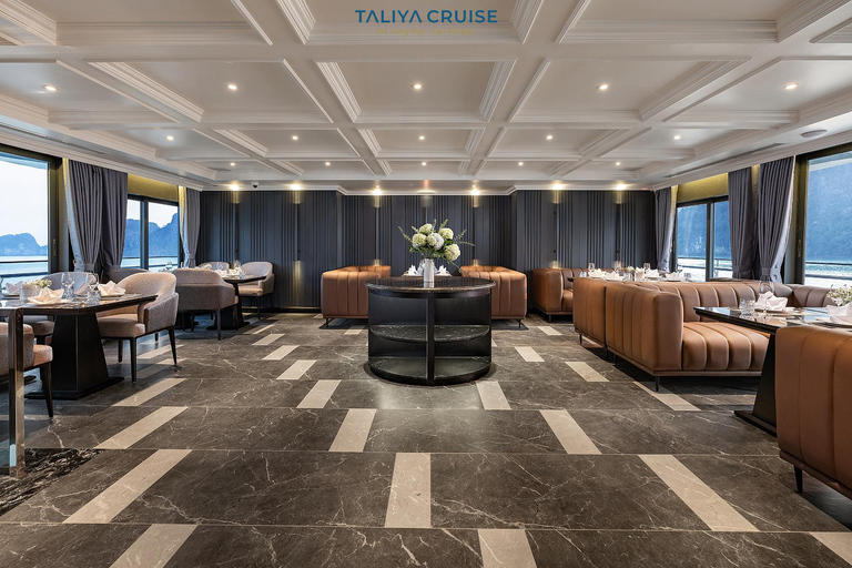 Ha Long & Lan Ha Bay Luxury Yacht: Dark Cave, Kayak, Sunset Private Car Transfer & Private Tour Guide & Shared Boat