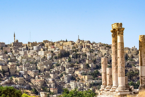 Van Amman: dagtour door de stad Amman en de Dode ZeeAmman & Dode Zee-tour met toegangskaarten en vervoer