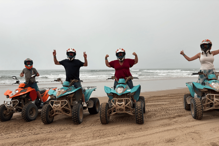 Agadir: Dunes & Beach ATV Quad Safari with Moroccan Tea Single Quad Bike