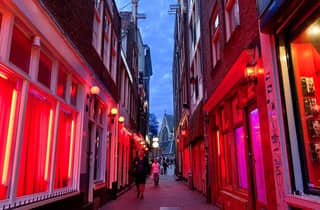 Amsterdam: Dam-Platz und Rotlichtbezirk Rundgang
