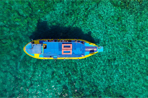 Lindos: Crucero submarino con parada para nadar en la bahía de Navarone