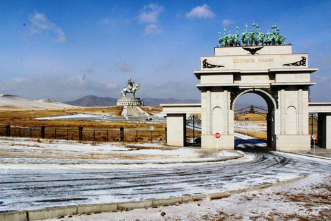 &quot;3 dagen winterse magie in Centraal-Mongolië&quot;.Winterreis in Mongolië