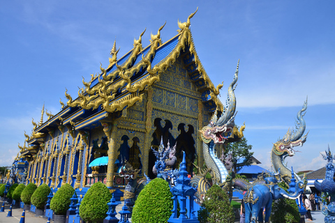 From Chiang Mai: Chiang Rai's Temples and Golden Triangle White Temple, Blue Temple, Wat Phra Keaw and Golden Triangle