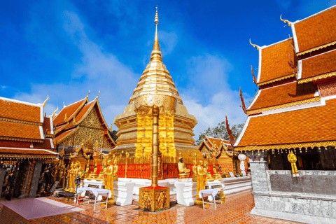 Chiang Mai: Doi Suthep Sonnenaufgang, Hmong Dorf &amp; Wat Pha Lat