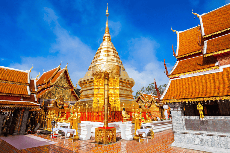 Chiang Mai: Doi Suthep Sonnenaufgang, Hmong Dorf &amp; Wat Pha Lat