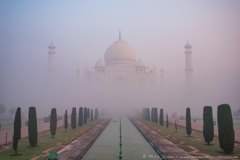 Vanuit Delhi: privétour met de Taj Mahal en Agra met maaltijdenTour met AC auto, chauffeur en gids