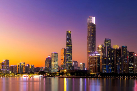 Guangzhou Pearl River Night Cruise with City Skyline Views Pearl River Night Cruise Indoor 1st&2nd Floor Seating Ticket