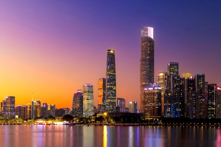 Guangzhou Pearl River Night Cruise with City Skyline Views Pearl River Night Cruise Indoor 1st&2nd Floor Seating Ticket