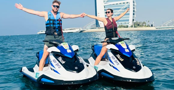 Jetski to Burj Al Arab, Atlantis & Burj Khalifa; Free Photos