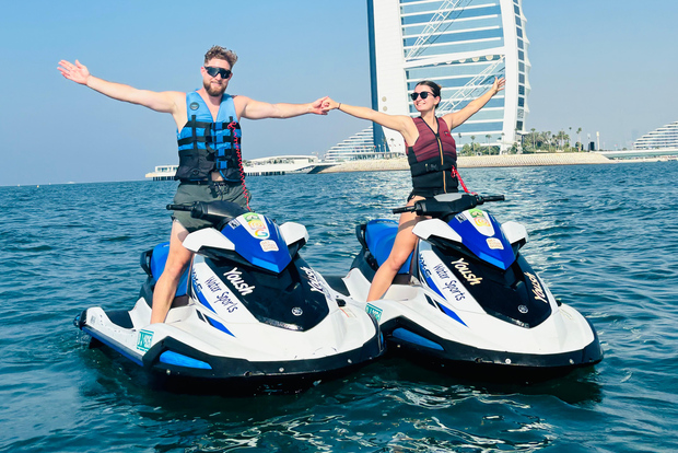Dubai: Jet Ski Tour of Burj Al Arab with Free Photos & Video