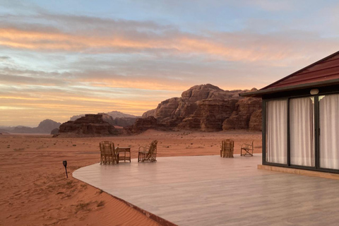 Wadi Rum Full-Day Tour, Overnight, 4 Meals, Sandboarding Shared Full-Day Tour, 4 Meals, Sandboarding, Sunset AndCamp