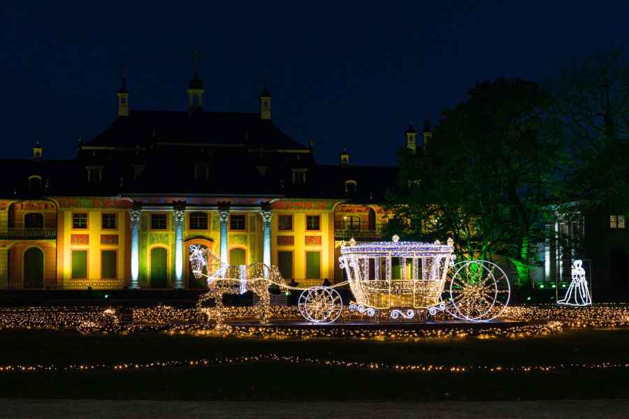Dresden: Weihnachtsgarten Dresden Eintrittskarte