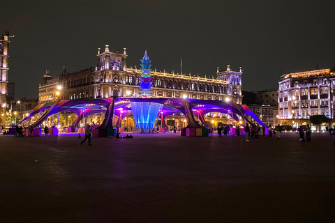 Night tour of CDMX with optional Torre Latino Night tour of CDMX with optional Torre Latino.