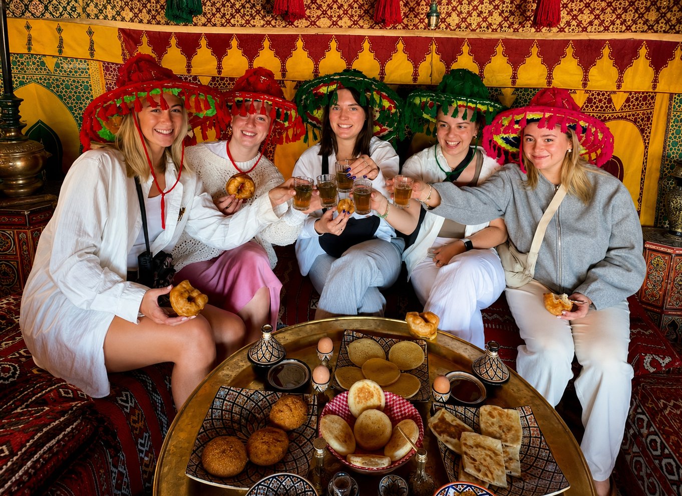 Marrakech: Ballonaktivitet, berber-morgenmad og certifikat