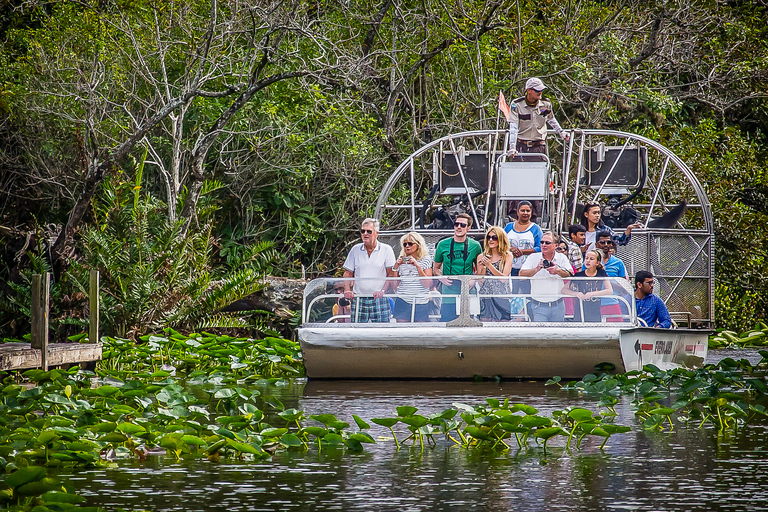 Miami : Visite du parc Safari des Everglades en canot pneumatique