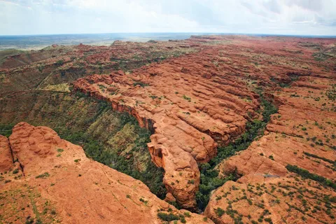 Volo panoramico Uluru, Kata Tjuta, Lago Amadeus e Kings Canyon
